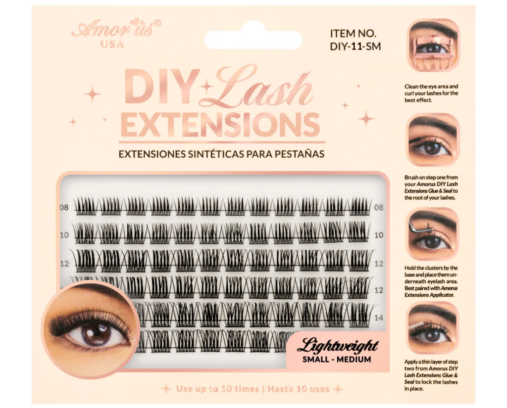 DIY lash extensions