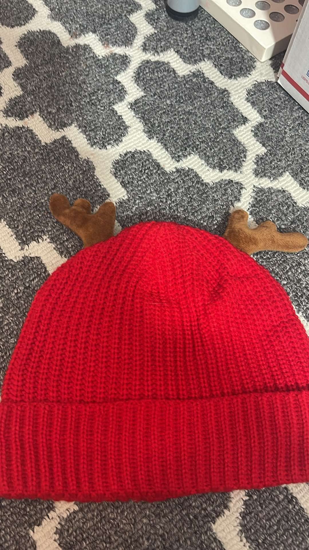 Red beanie