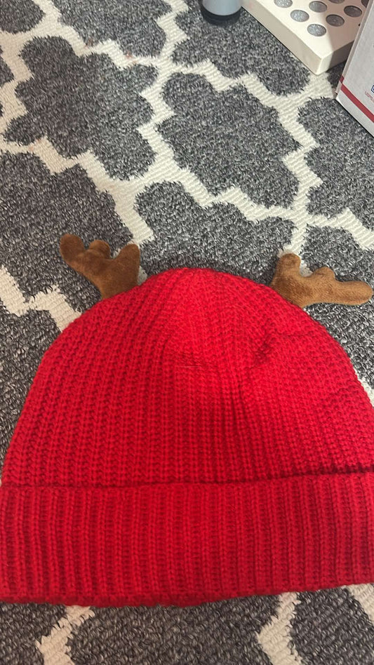 Red beanie