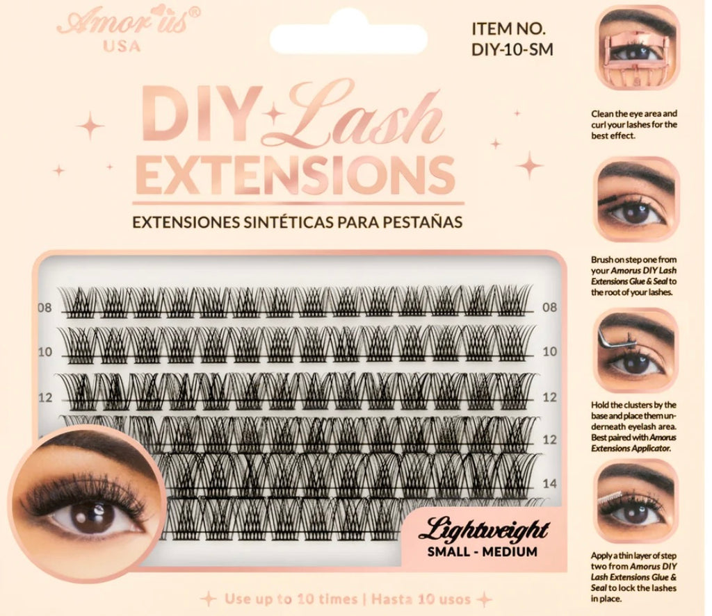 DIY lash extensions