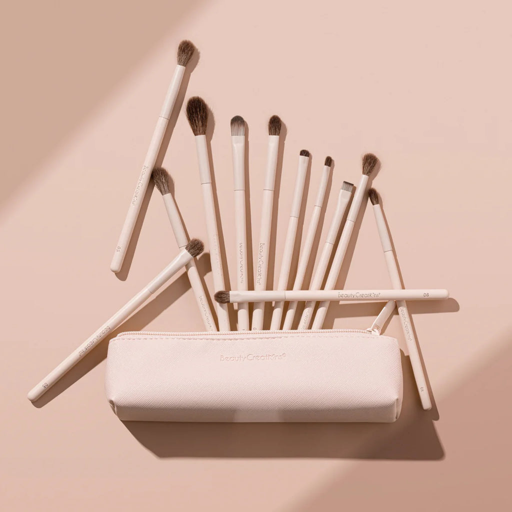 12 piece nude x brush set