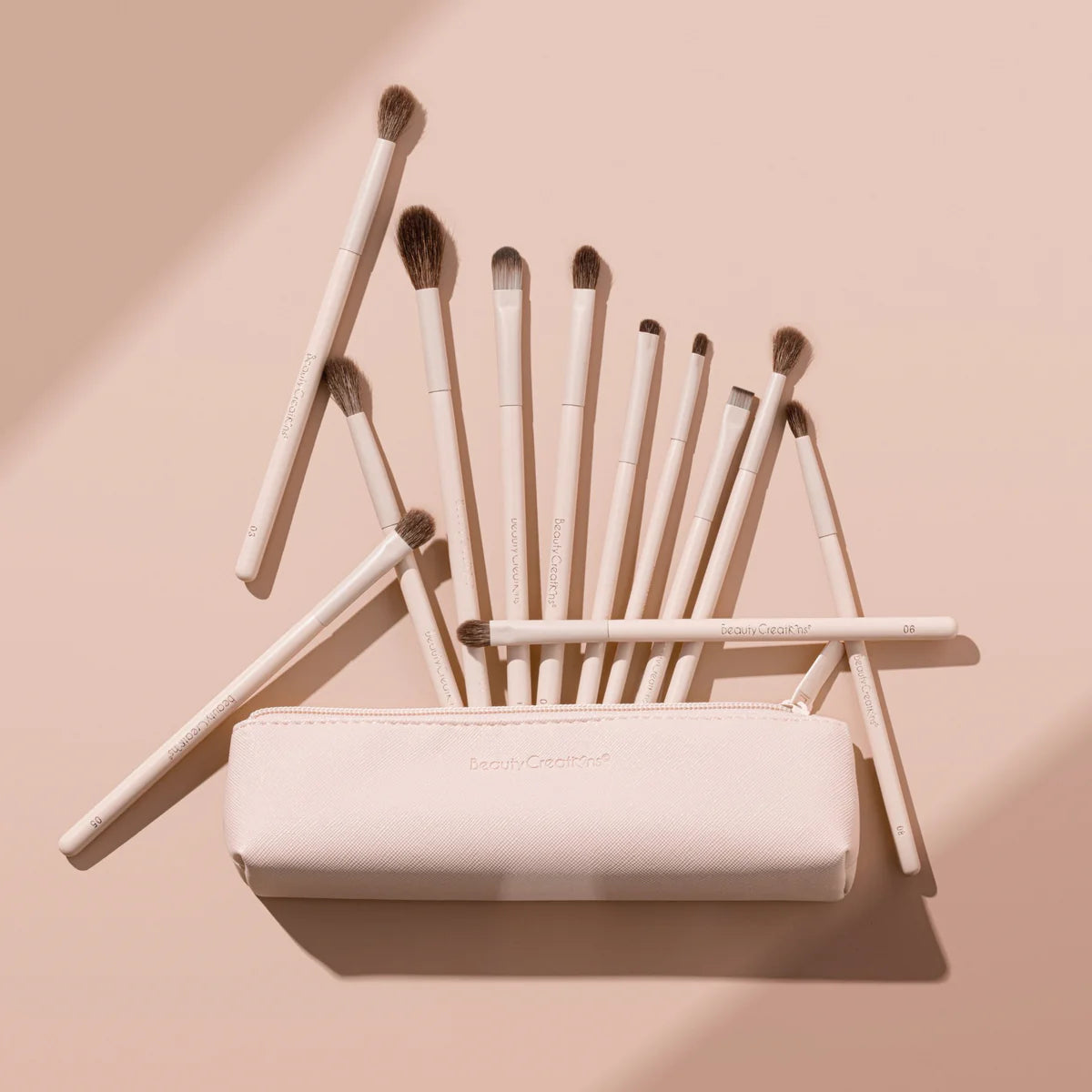 12 piece nude x brush set