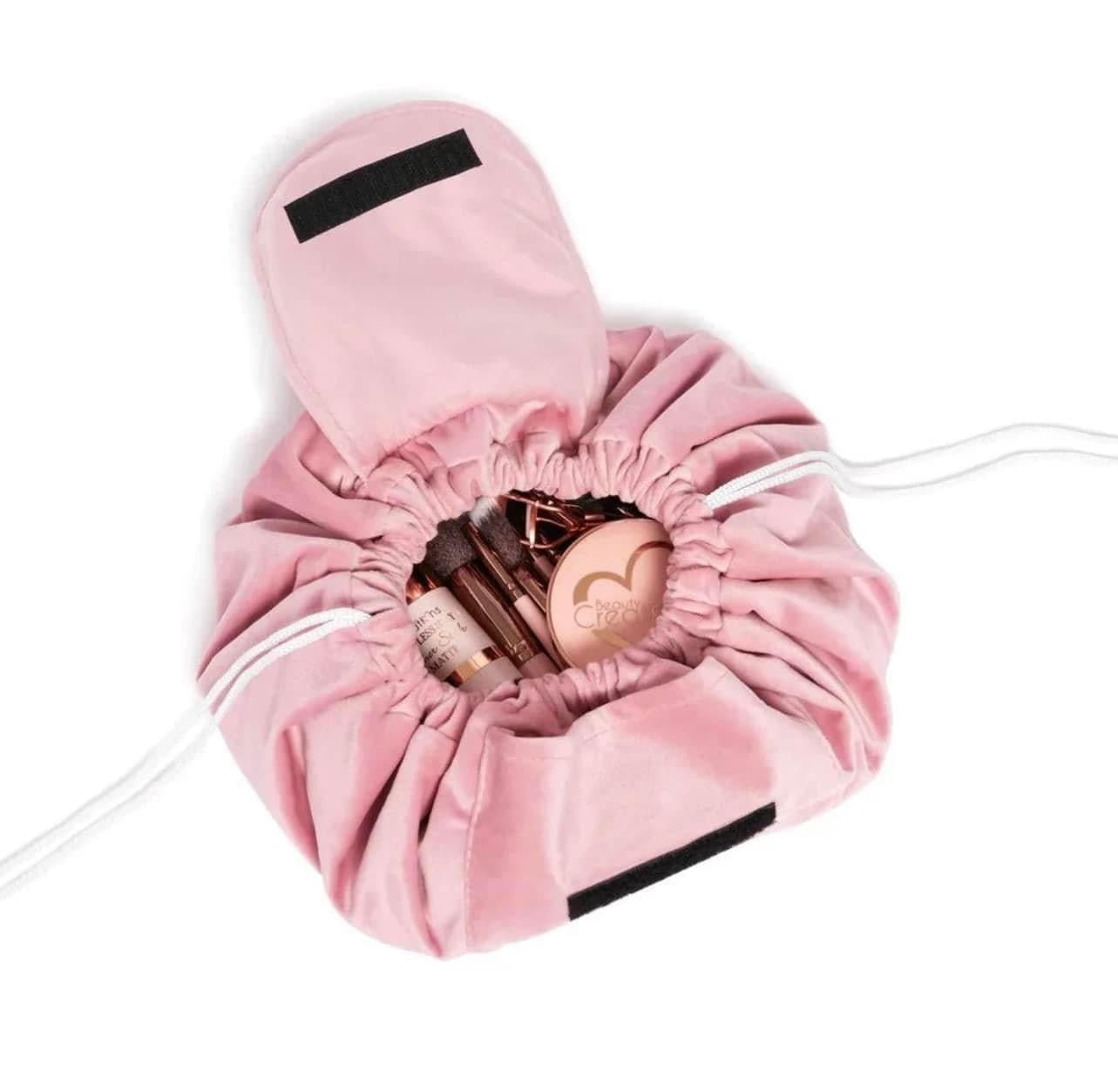 Velvet  strings cosmetic bag