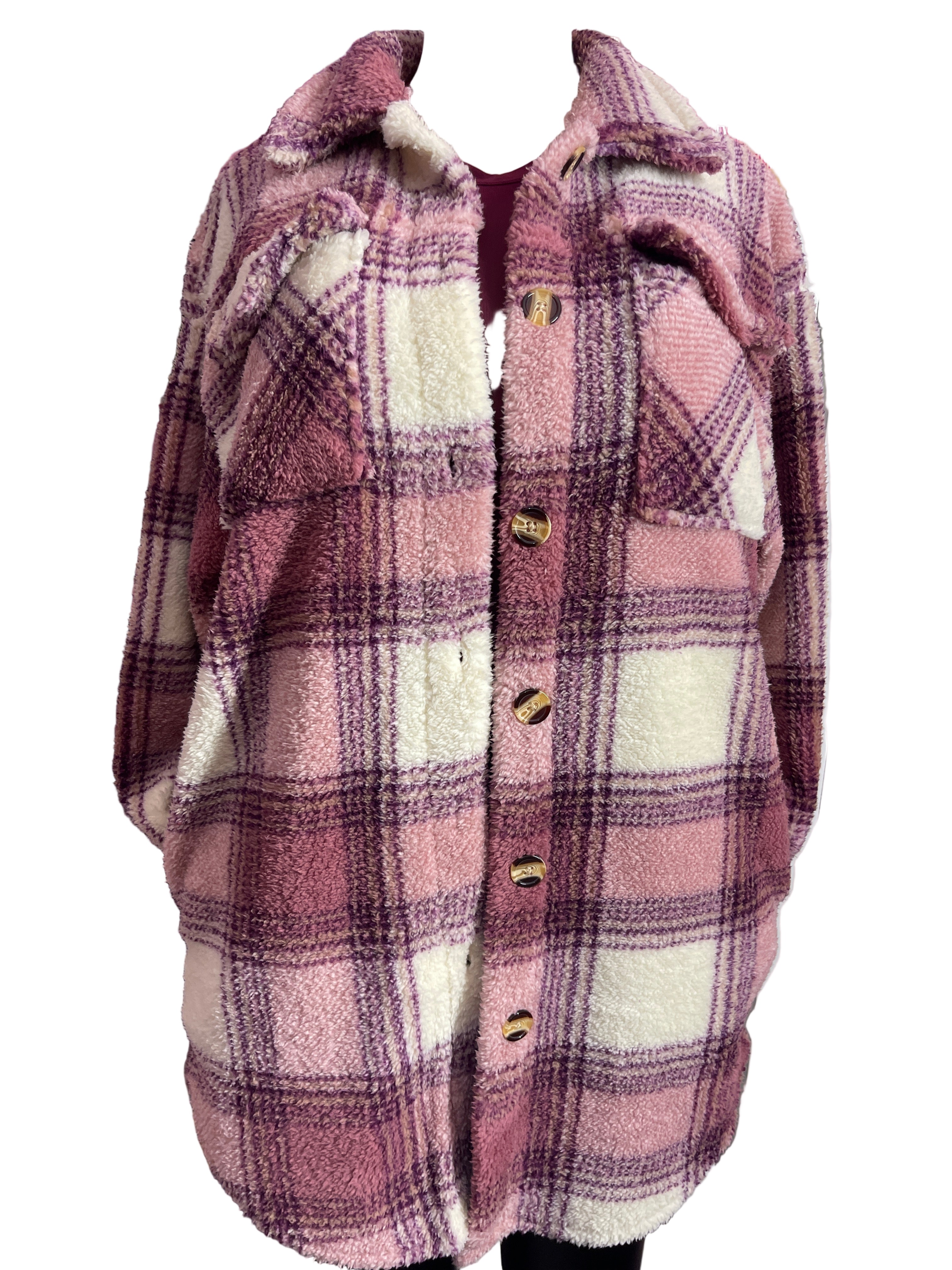 Cozy flannel pink