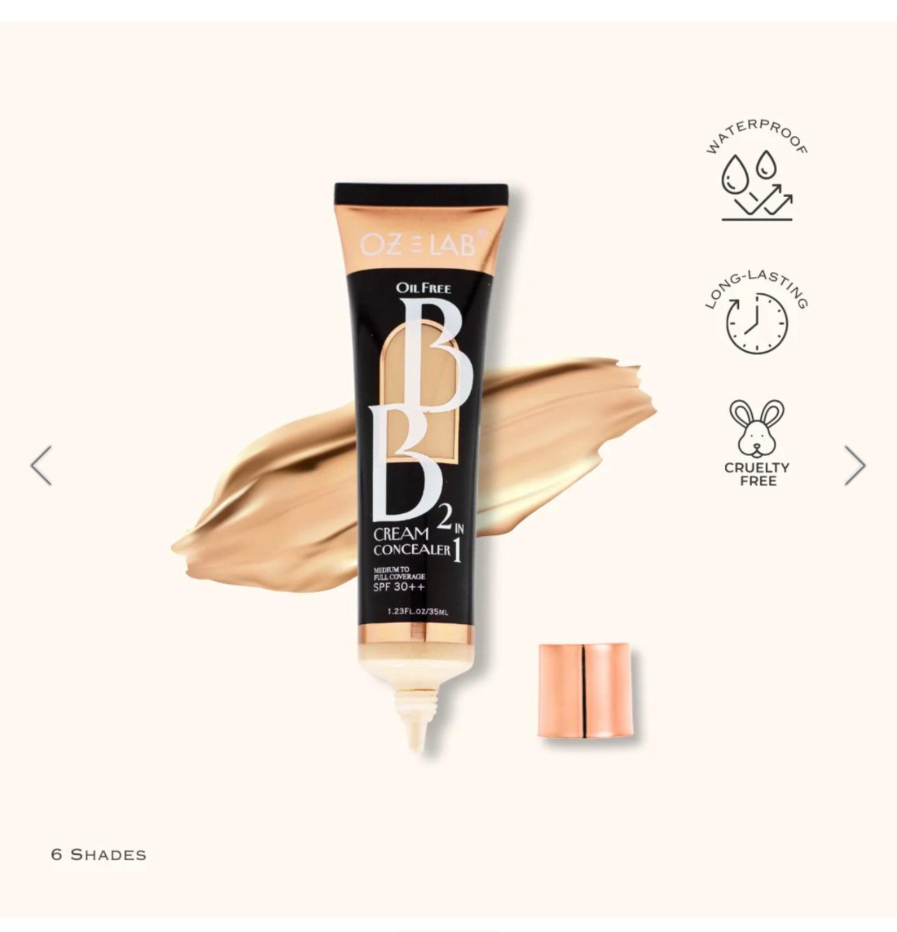 Bb cream and concealer 2/1