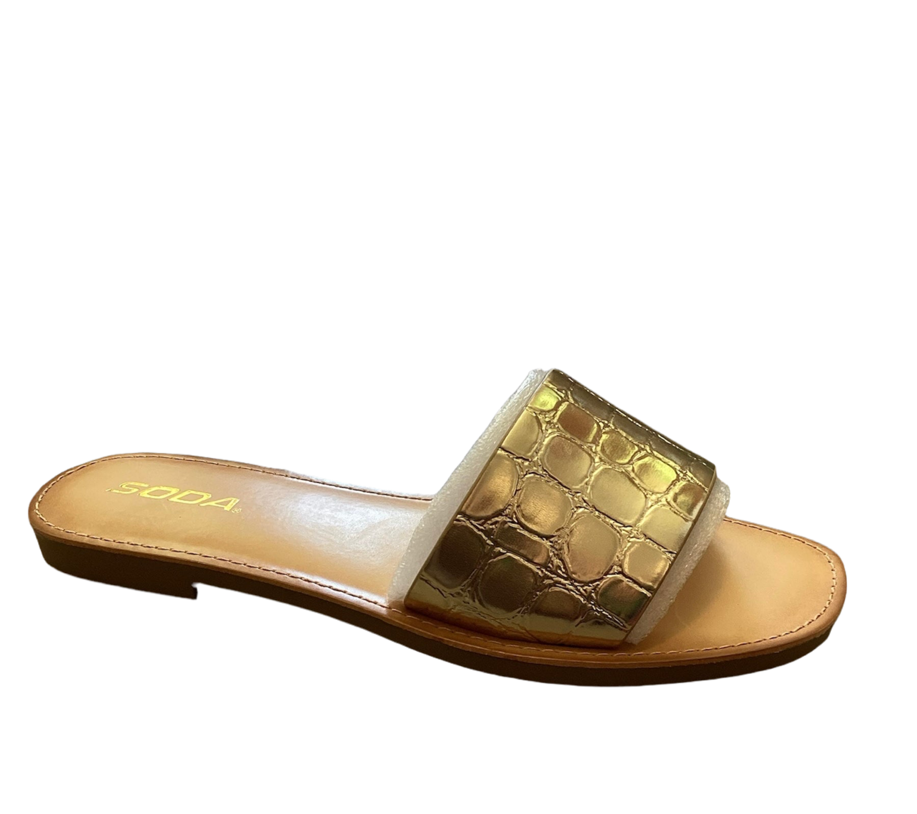 Gold sandals