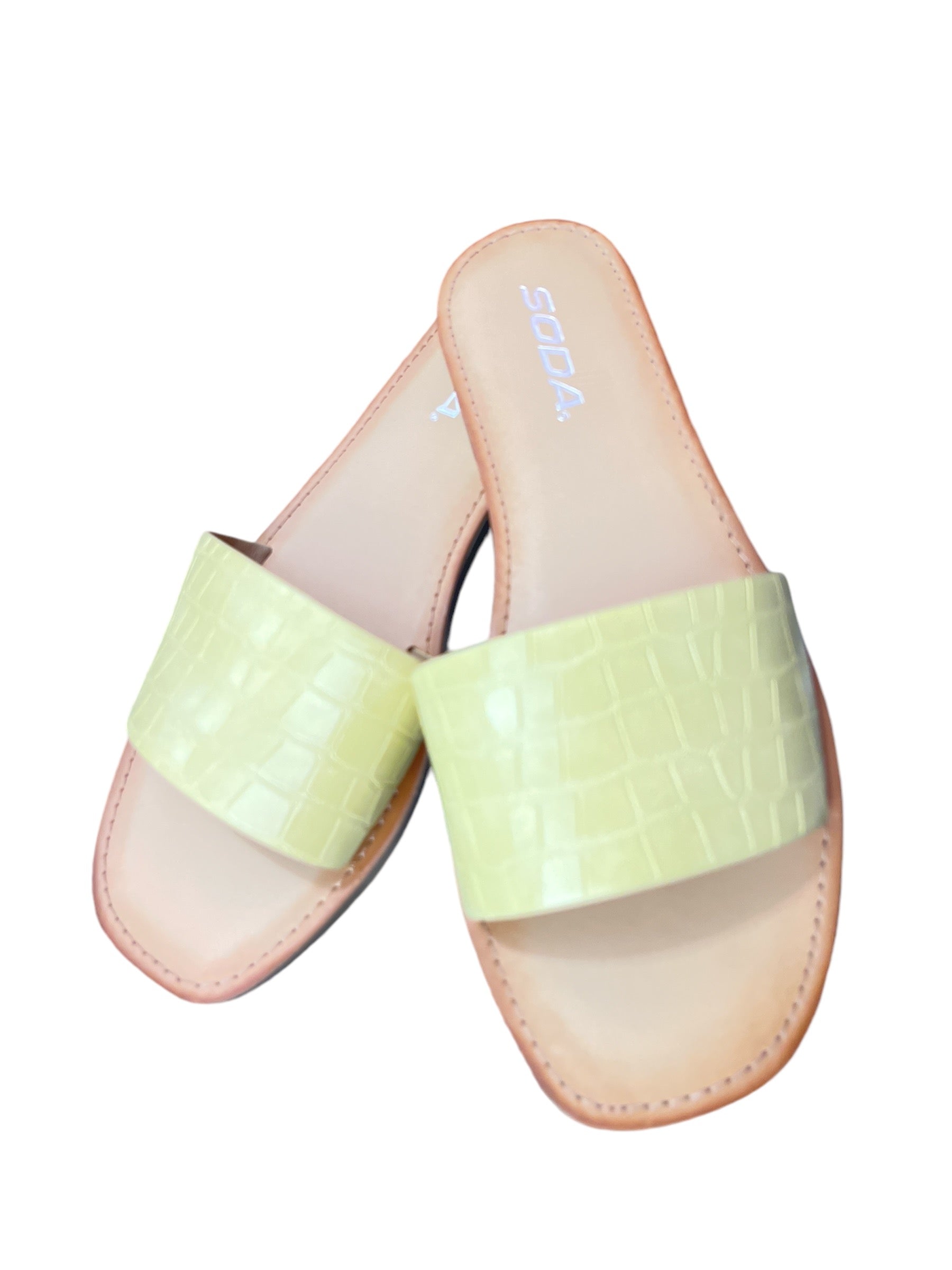 Light yellow sandals