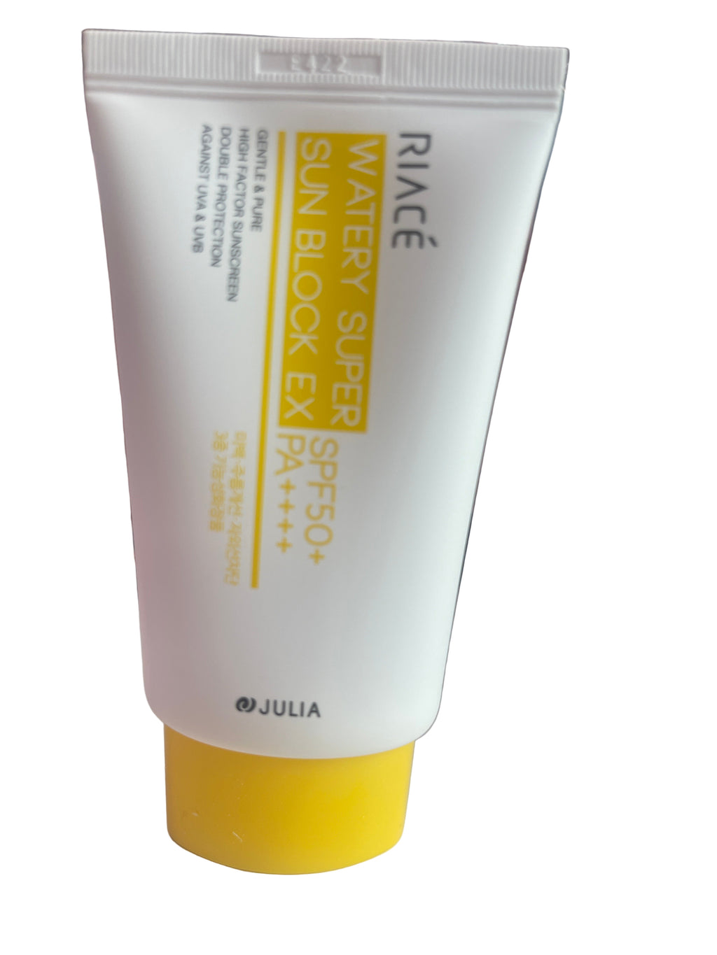 Julia watery super sun block ex spf 50+pa++++