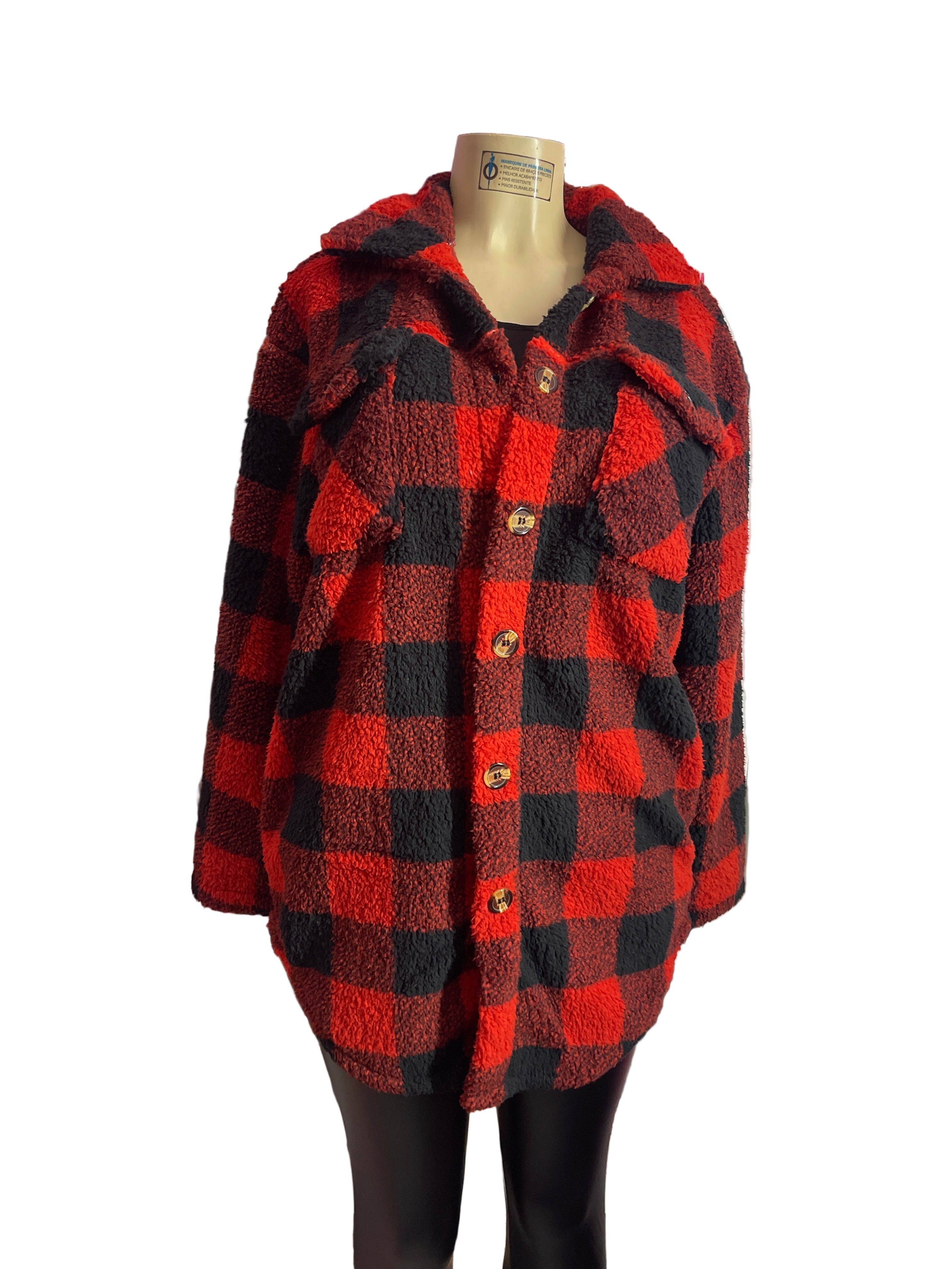 Cozy flannel red