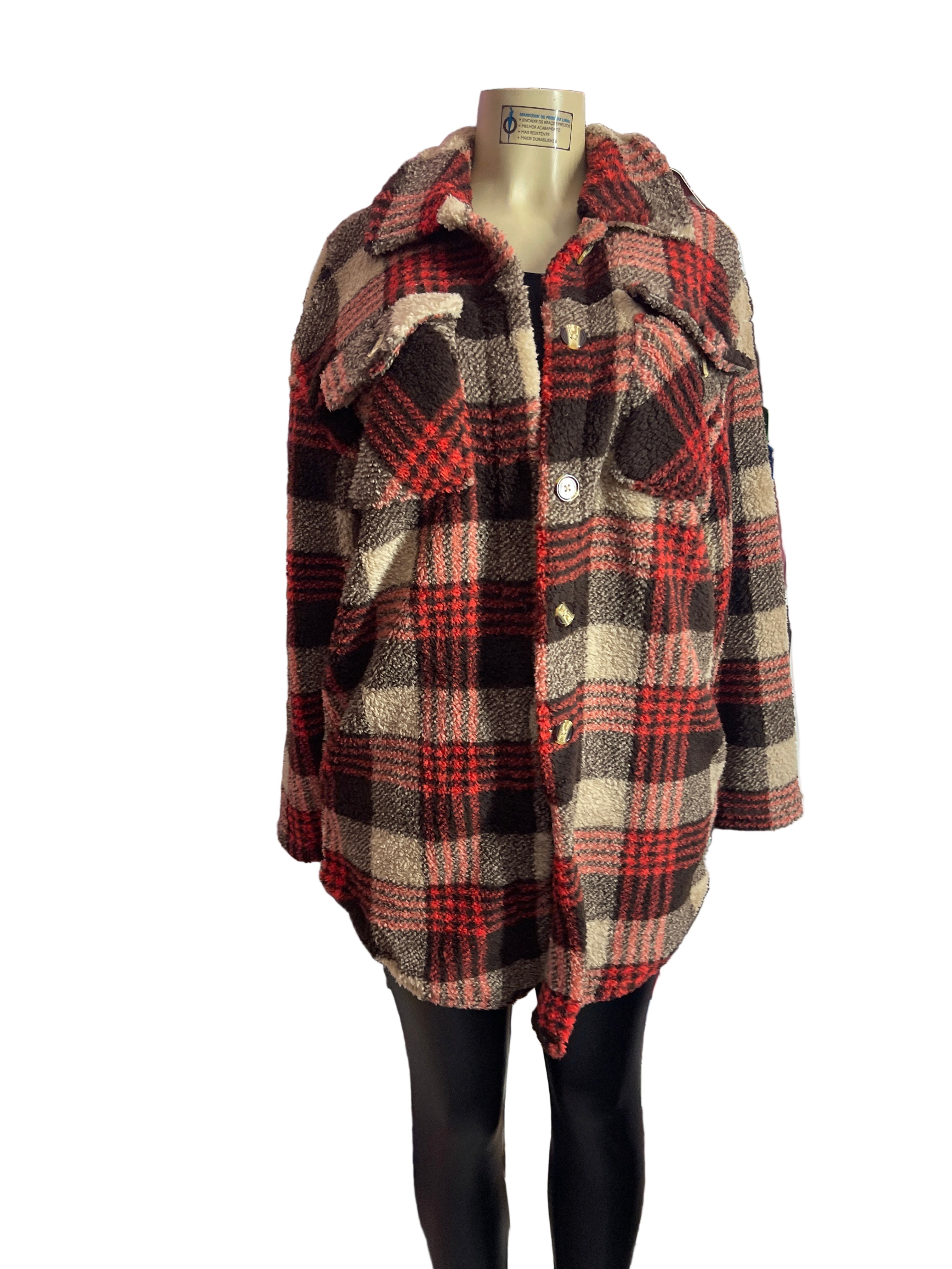 Cozy flannel brown