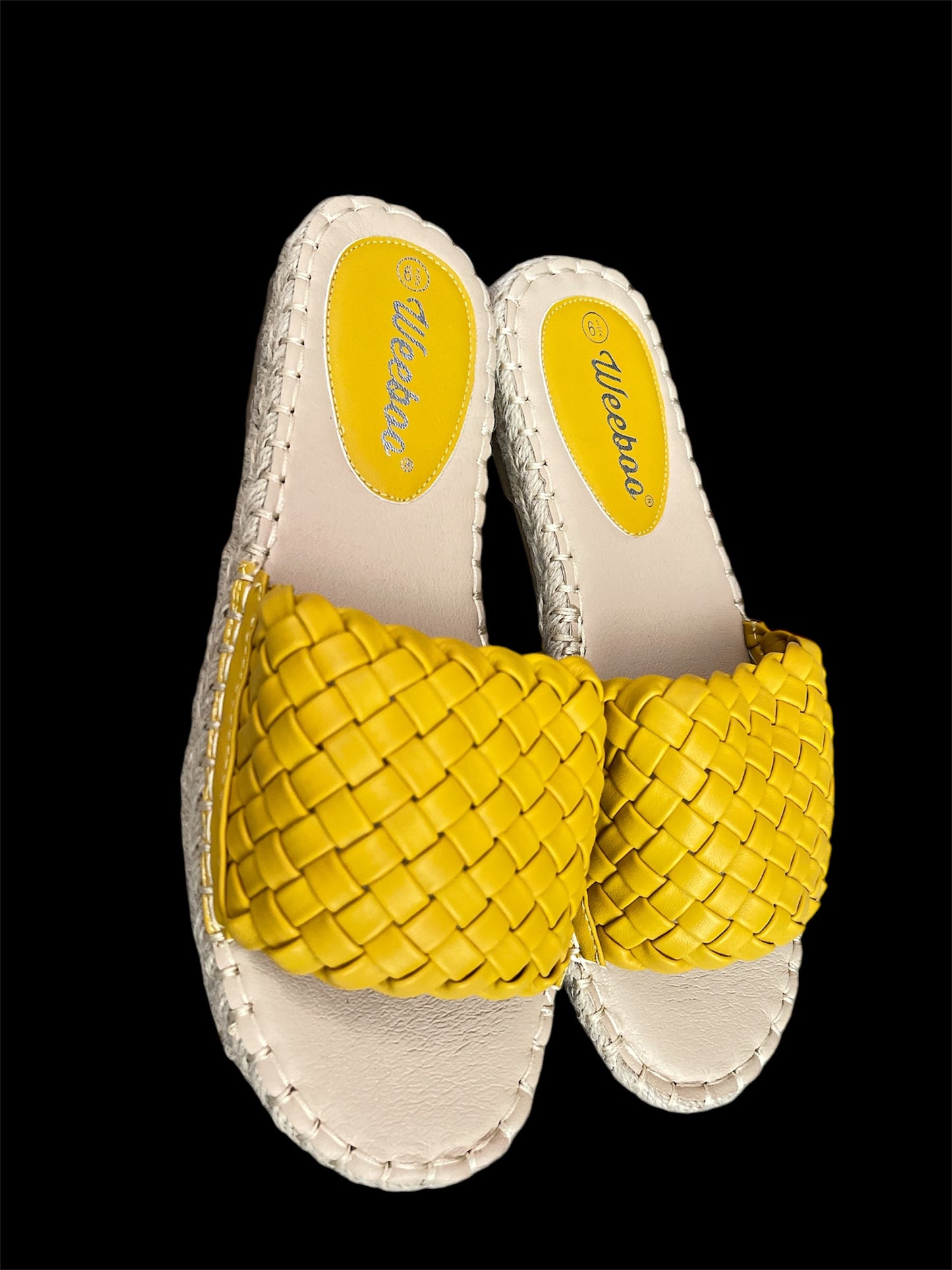 Yellow sandals