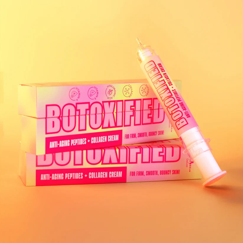 botoxified anti aging peptides collagen cream