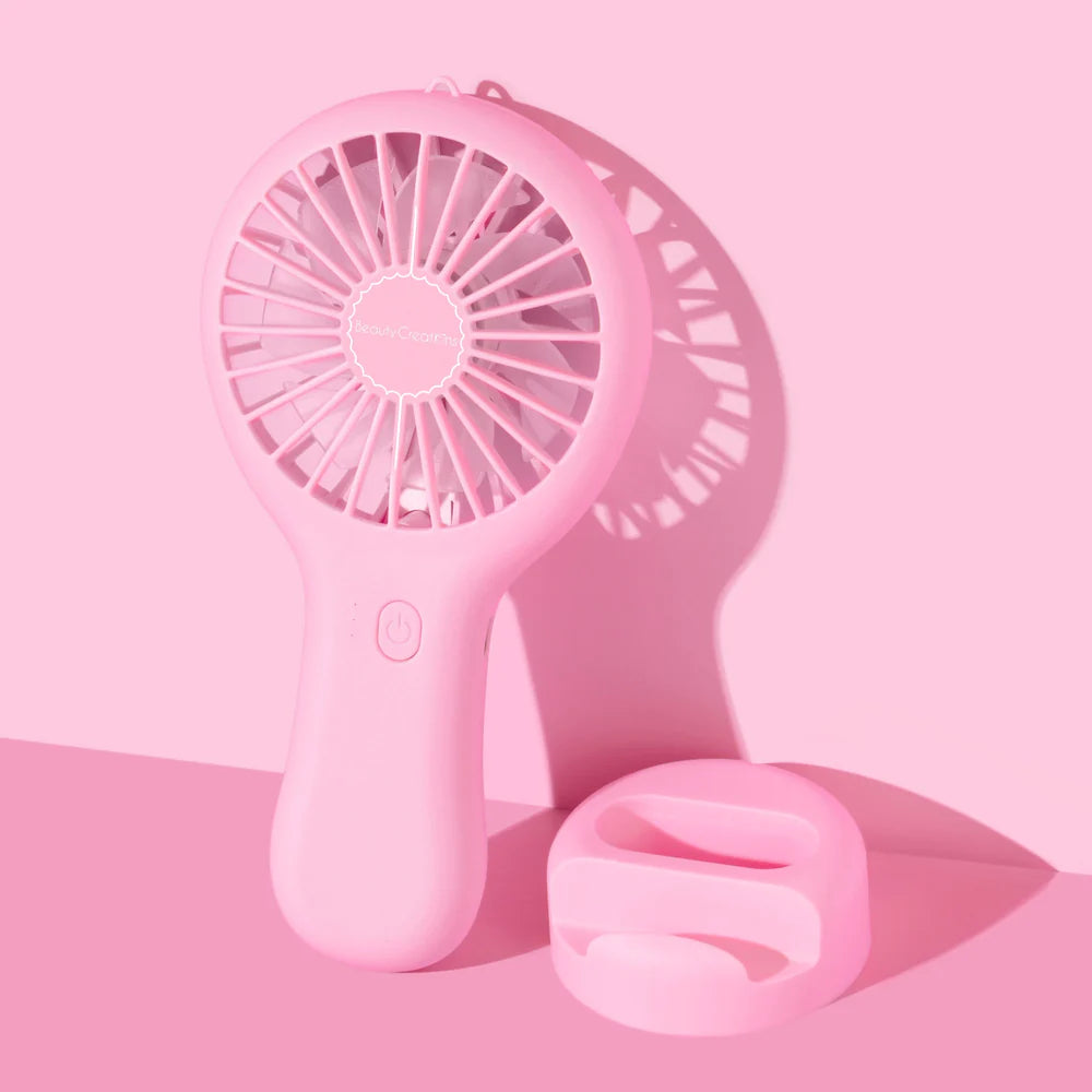 Stay cool mini fan  by beauty creations