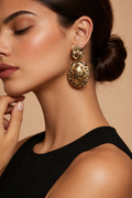 Chetta print earrings