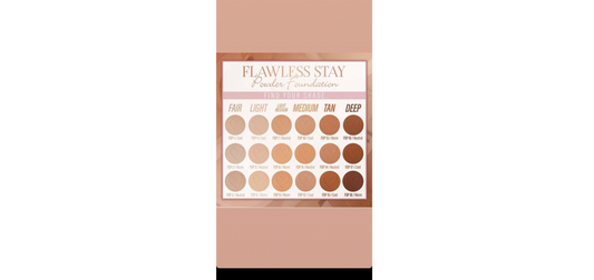 FLAWLESS STAY  POWDER FOUNDATION