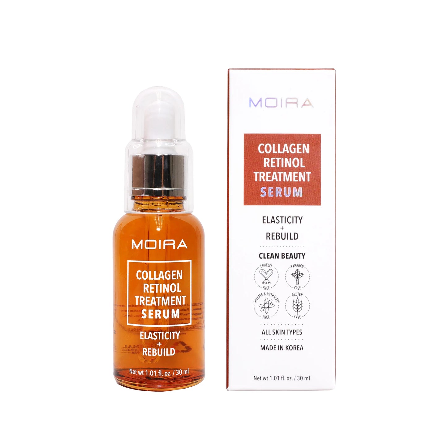 Collagen retinol treatment serum