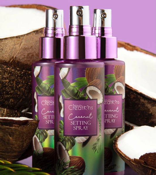 coconut setting spray by beauty creations