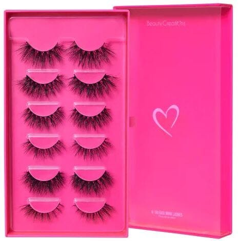 Beauty creations 3d faux mink lash set